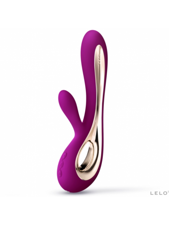 SORAYA 2 VIBRADOR RABBIT MORADO DE LA MARCA LELO