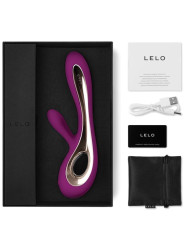 SORAYA 2 VIBRADOR RABBIT MORADO DE LA MARCA LELO