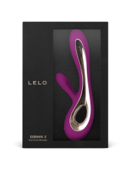 SORAYA 2 VIBRADOR RABBIT MORADO DE LA MARCA LELO