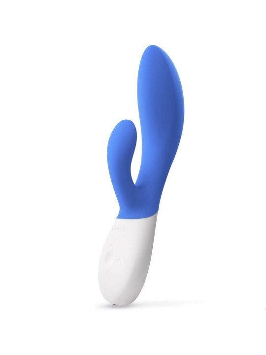 INA WAVE 2 VBRADOR LUJO MOVIMIENTO ESPECIAL AZUL DE LA MARCA LELO