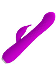 MOLLY VIBRADOR CON ROTACION RECARGABLE DE LA MARCA PRETTY LOVE