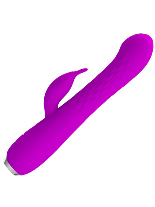 MOLLY VIBRADOR CON ROTACION RECARGABLE DE LA MARCA PRETTY LOVE