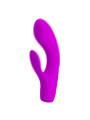 TIM VIBRADOR RECARGABLE MORADO DE LA MARCA PRETTY LOVE FLIRTATION