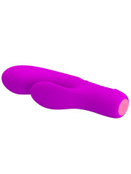 TIM VIBRADOR RECARGABLE MORADO DE LA MARCA PRETTY LOVE FLIRTATION