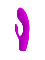 TIM VIBRADOR RECARGABLE MORADO DE LA MARCA PRETTY LOVE FLIRTATION