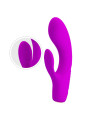 TIM VIBRADOR RECARGABLE MORADO DE LA MARCA PRETTY LOVE FLIRTATION