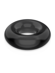 SUPER FLEXIBLE Y RESISTENTE ANILLO PENE 4.5CM NEGRO DE LA MARCA POWERING