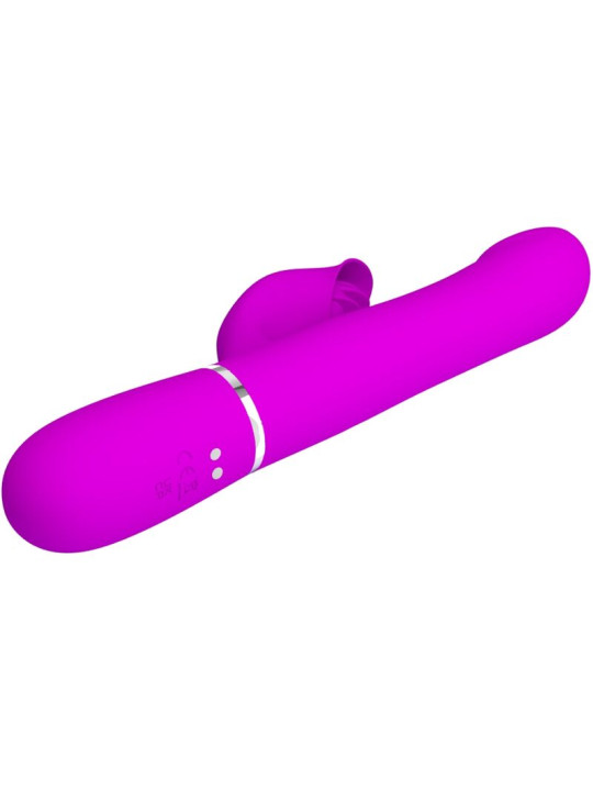 VIBRADOR RABBIT PERLAS VIOLETA DE LA MARCA PRETTY LOVE FLIRTATION