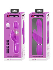 VIBRADOR RABBIT PERLAS VIOLETA DE LA MARCA PRETTY LOVE FLIRTATION