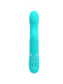 VIBRADOR RABBIT PERLAS VERDE AGUA DE LA MARCA PRETTY LOVE FLIRTATION