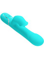 VIBRADOR RABBIT PERLAS VERDE AGUA DE LA MARCA PRETTY LOVE FLIRTATION