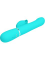 VIBRADOR RABBIT PERLAS VERDE AGUA DE LA MARCA PRETTY LOVE FLIRTATION