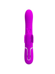 VIBRADOR RABBIT MULTIFUNCIÓN 4 EN 1 MARIPOSA FUCSIA DE LA MARCA PRETTY LOVE FLIRTATION