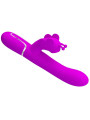 VIBRADOR RABBIT MULTIFUNCIÓN 4 EN 1 MARIPOSA FUCSIA DE LA MARCA PRETTY LOVE FLIRTATION