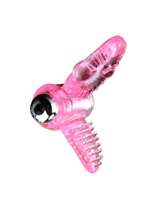 SWEET ABS 10 RITMOS RING ANILLO PENE VIBRADOR ROSA DE LA MARCA BAILE FOR HIM