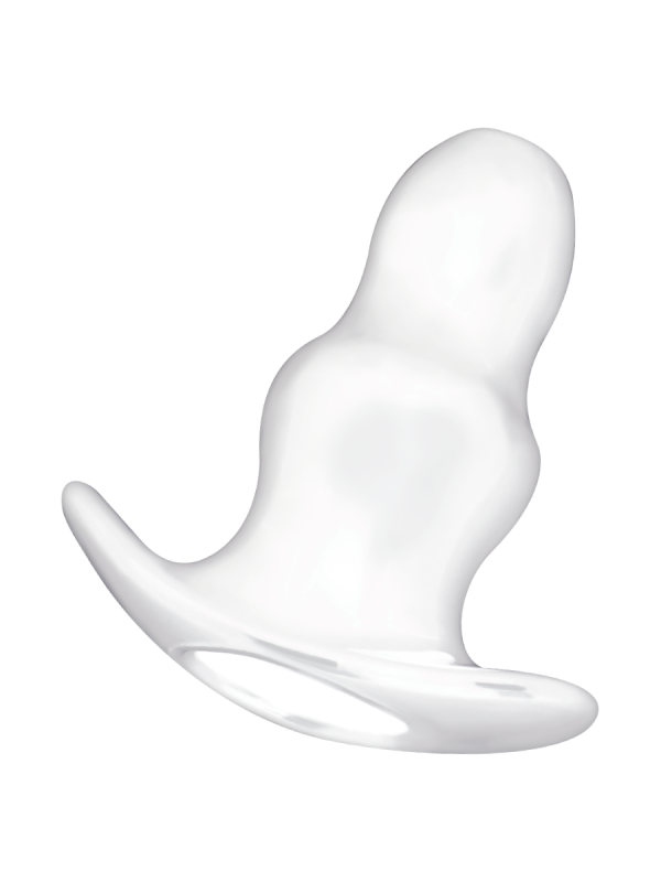 DILATADOR ANAL MEDIANO 9.5 CM - TRANSPARENTE DE LA MARCA ADDICTED TOYS