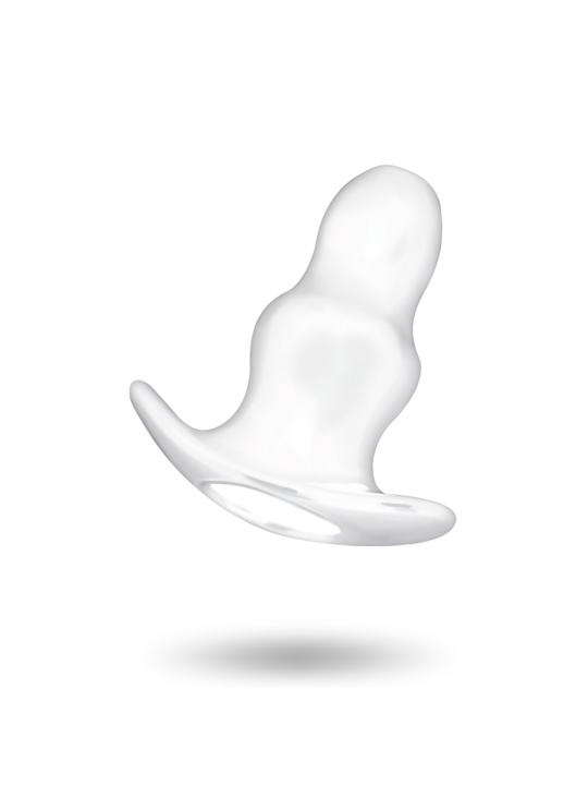 DILATADOR ANAL MEDIANO 9.5 CM - TRANSPARENTE DE LA MARCA ADDICTED TOYS