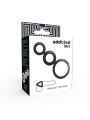 SET ANILLOS PENE Y TESTICULOS - AHUMADO DE LA MARCA ADDICTED TOYS