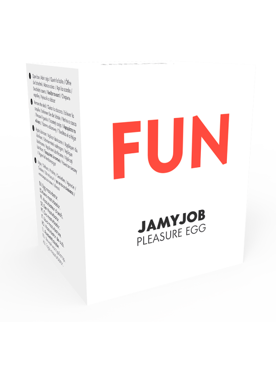 JAMYJOB - HUEVO MASTURBADOR DISCRETO EDICION ROJO FUN DE LA MARCA JAMYJOB