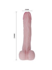 COCK DILDO REALISTICO NATURAL DE LA MARCA BAILE DILDOS