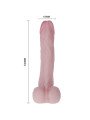 COCK DILDO REALISTICO NATURAL DE LA MARCA BAILE DILDOS