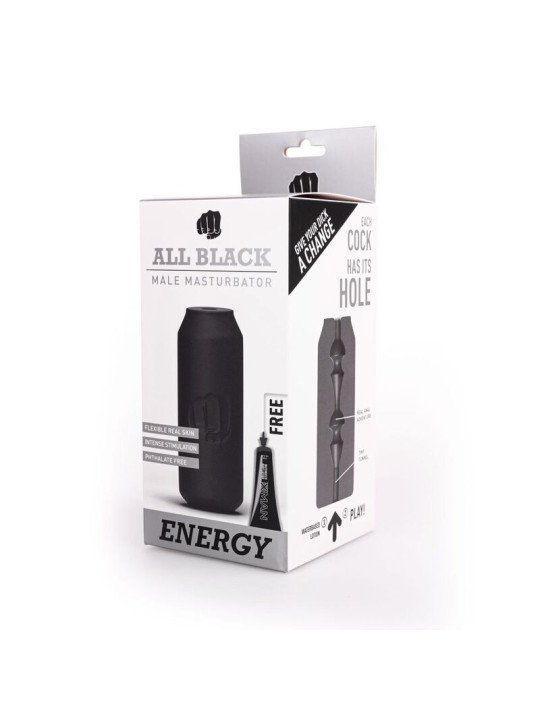 MASTURBADOR ENERGY DE LA MARCA ALL BLACK