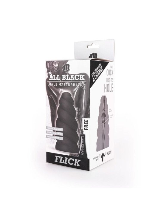 MASTURBADOR FLICK DE LA MARCA ALL BLACK