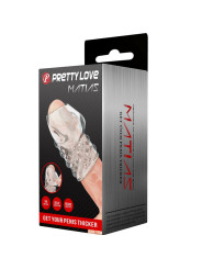 MATIAS ENGROSADOR PENE TRANSPARENTE DE LA MARCA PRETTY LOVE MALE