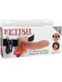 ARNES AJUSTABLE CONTROL REMOTO PENE REALISTICO CON TESTICULOS 17.8 CM DE LA MARCA FETISH FANTASY SERIES