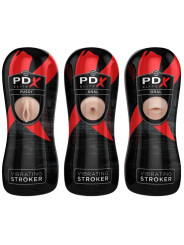 SET MASTURBADOR STROKER 12 UNIDADES: 6X VAGINA, 3X ANO, 3X BOCA DE LA MARCA PDX ELITE