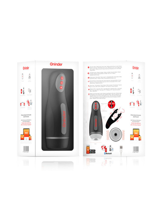 SEOUL MASTURBADOR MASCULINO DE COMPRESION Y VIBRACION - APP GRATUITA DE LA MARCA ONINDER