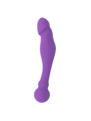 SILICONE RICK DUAL LILA DE LA MARCA INTENSE FUN