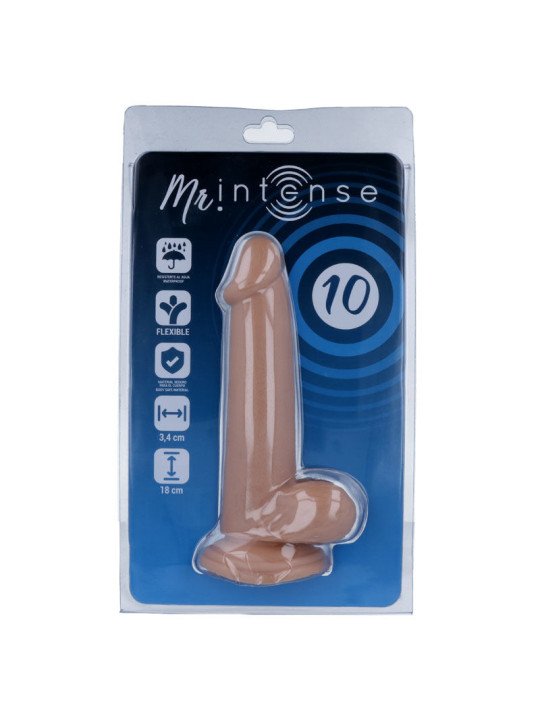 10 PENE REALISTICO 18 CM -O- 3.4 CM DE LA MARCA MR. INTENSE