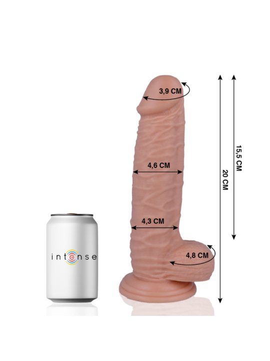 20 PENE REALISTICO 20 CM -O- 4.6 CM DE LA MARCA MR. INTENSE