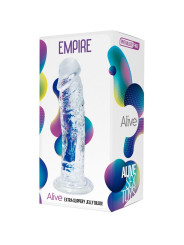 EMPIRE PENE REALISTICO TRANSPARENTE 19.3 CM DE LA MARCA ALIVE