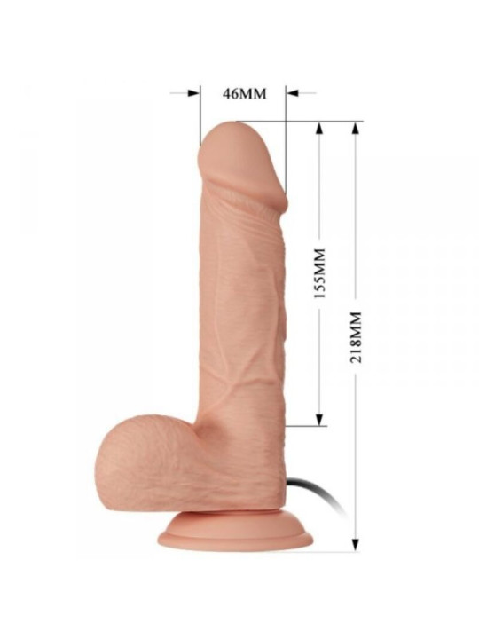 BEAUTIFUL ENCOUNTER BAHAMUT VIBRACION 21.8 CM NATURAL DE LA MARCA BAILE DILDOS