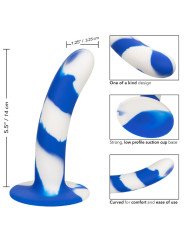 CALEXOTICS - ADMIRAL SWIRL DILDO FLEXIBLE DE LA MARCA CALEXOTICS