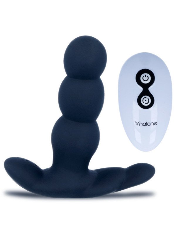 PEARL VIBRADOR ANAL CONTROL REMOTO NEGRO DE LA MARCA NALONE