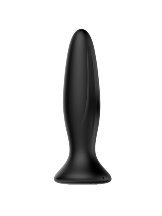 PLUG ANAL VIBRADOR NEGRO RECARGABLE DE LA MARCA MR PLAY