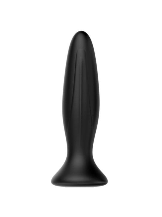 PLUG ANAL VIBRADOR NEGRO RECARGABLE DE LA MARCA MR PLAY