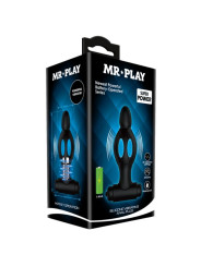 PLUG ANAL DE SILICONA CON VIBRACIÓN DE LA MARCA MR PLAY