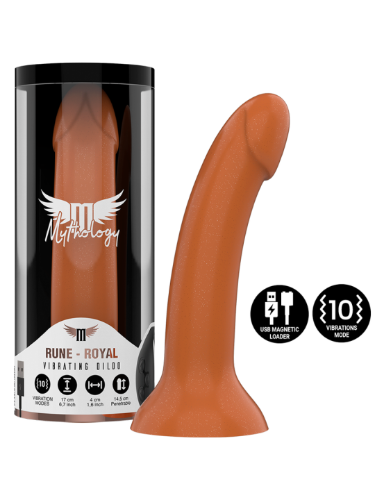 RUNE ROYAL DILDO M - VIBRADOR COMPATIBLE CON WATCHME WIRELESS TECHNOLOGY DE LA MARCA MYTHOLOGY FANTASY DILDO