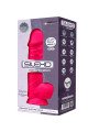 MODELO 1 PENE REALISTICO VIBRADOR SILICONA PREMIUM SILEXPAN FUCSIA 21.5 CM DE LA MARCA SILEXD