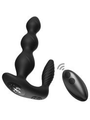 MANFUN VIBRADOR & ESTIMULADOR PLUG ANAL CONTROL REMOTO NEGRO DE LA MARCA ARMONY ANAL