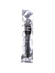 ALL BLACK - MEGA RIPPLE DUCHA ANAL SILICONA 28.5 CM DE LA MARCA ALL BLACK