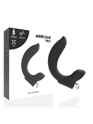 VIBRADOR PROSTTICO RECARGABLE MODEL 7 - NEGRO DE LA MARCA ADDICTED TOYS