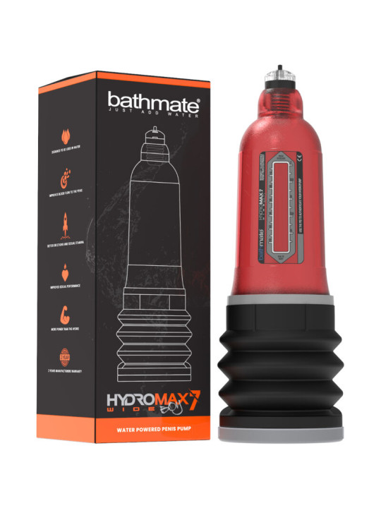 HYDROMAX 7 WIDE BOY X30 ROJO DE LA MARCA BATHMATE