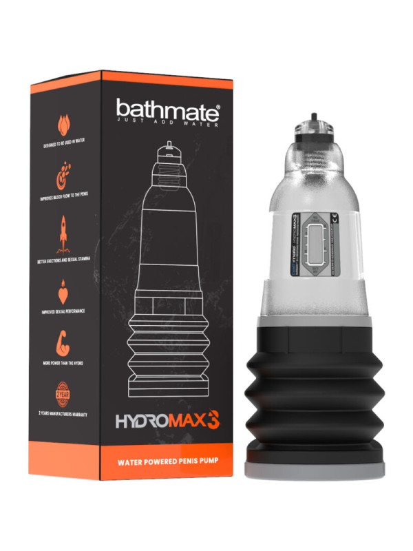 HYDROMAX 3 TRANSPARENTE DE LA MARCA BATHMATE