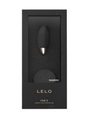 LYLA 2 INSIGNIA DESIGN EDITION HUEVO-MASAJEADOR NEGRO DE LA MARCA LELO