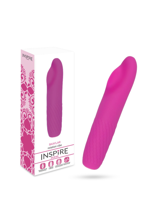 SKAYLAR VIBRADOR / ROTADOR LILA DE LA MARCA INSPIRE SENSE